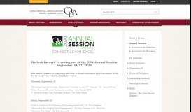 
							         Annual Session | Ohio Dental Association								  
							    
