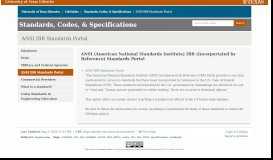 
							         ANSI IBR Standards Portal - Standards, Codes, & Specifications ...								  
							    