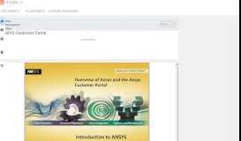 
							         ANSYS Customer Portal - studylib.net								  
							    