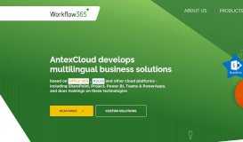 
							         AntexCloud – Multilingual business solutions in the cloud								  
							    