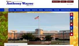 
							         Anthony Wayne / Homepage - Wayne Public Schools								  
							    