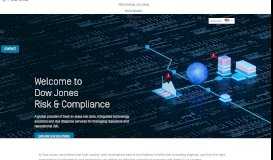 
							         Anti-Money Laundering Compliance – Dow Jones Risk and Compliance								  
							    