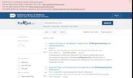
							         antihypertensives and postpartum hypertension - PubMed Result - NCBI								  
							    
