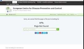 
							         Antimicrobial resistance surveillance in Europe - ECDC - europa.eu								  
							    