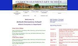 
							         Antioch Elementary School - Okaloosa County School District								  
							    