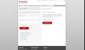 
							         Antivirus Software and Internet Security For Your PC | McAfee								  
							    