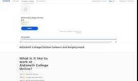 
							         Antonelli College Online Careers and Employment | Indeed.com								  
							    