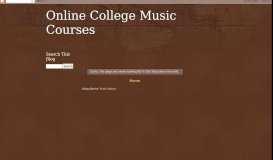 
							         Antonelli College Online Login - Online College Music Courses								  
							    