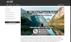 
							         ANU Global Programs								  
							    