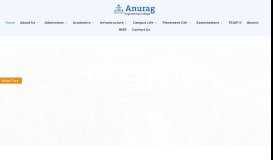 
							         Anurag Engineering College | Top Rural Engineering College								  
							    