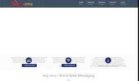 
							         Any-sms - worldwide messaging								  
							    