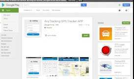 
							         AnyTracking GPS Tracker APP - Apps on Google Play								  
							    