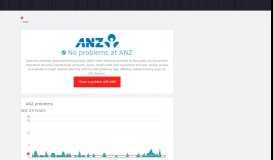 
							         ANZ down? Current problems and outages | Downdetector								  
							    