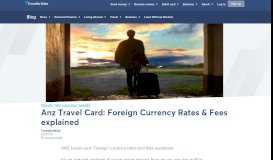 
							         ANZ Travel Card: Foreign Currency Rates & Fees explained ...								  
							    