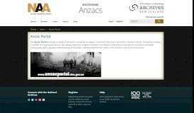 
							         Anzac Portal | Discovering Anzacs | National Archives of Australia and ...								  
							    