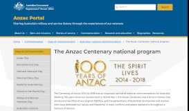 
							         Anzac Portal website for educators and the community | Anzac ...								  
							    