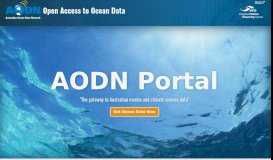 
							         AODN Portal								  
							    