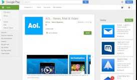 
							         AOL - News, Mail & Video - Apps on Google Play								  
							    