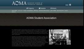 
							         AOMA Student Association | School of Acupuncture								  
							    