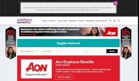 
							         Aon Employee Benefits - Employee Benefits								  
							    