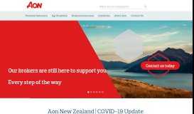 
							         Aon NZ - NZ's leading insurance broker								  
							    