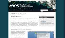 
							         AOOS Research Workspace | Alaska Ocean Observing System								  
							    