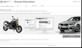 
							         AOS : Start - Aftersales Online System - BMW Group								  
							    