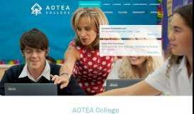 
							         Aotea College								  
							    