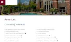
							         Apartment and Community Amenities - 808 Berry Place								  
							    