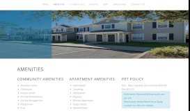 
							         Apartment and Community Amenities - Riverside Apartments								  
							    