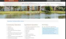 
							         Apartment and Community Amenities | The Village on Millenia ...								  
							    
