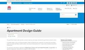 
							         Apartment Design Guide - Department of Planning and Environment								  
							    