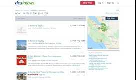 
							         Apartment & Home Rental San Jose,CA - DexKnows								  
							    