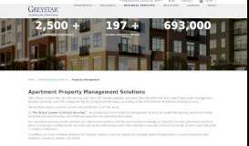 
							         Apartment Property Management Service | Greystar								  
							    