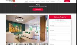 
							         Apartments at Aliro - North Miami | ApartmentSearch.com								  
							    