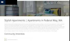 
							         Apartments Federal Way | Club Palisades Apartments | Amenities								  
							    
