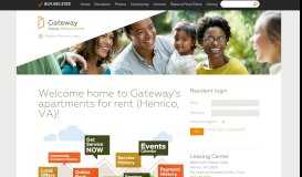 
							         Apartments for rent (Henrico, VA) | Gateway is Your Welcome Home								  
							    