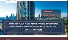 
							         Apartments for Rent in Atlanta, GA near Midtown | The Atlantic								  
							    