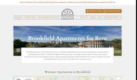 
							         Apartments for Rent in Brookfield, WI | Wimmer Communities								  
							    