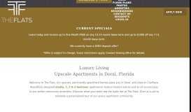 
							         Apartments For Rent in Doral Florida - The Flats Apartments in ...								  
							    