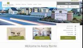 
							         Apartments for Rent in Hilliard, OH | Avery Pointe - Home								  
							    