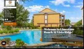 
							         Apartments for Rent in Lewisville, TX | Limestone Ranch At Vista ...								  
							    
