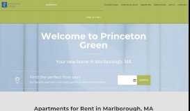 
							         Apartments For Rent in Marlborough MA | Princeton Green								  
							    
