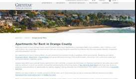 
							         Apartments for Rent in Orange County | Greystar								  
							    