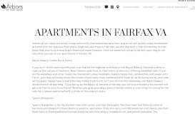 
							         Apartments in Fairfax VA | Arbors at Fair Lakes								  
							    