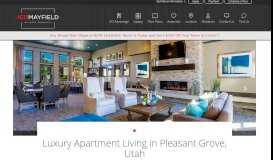 
							         Apartments in Pleasant Grove, Utah — ICO Mayfield								  
							    