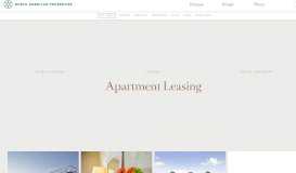 
							         Apartments - North American Properties								  
							    