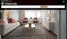 
							         Apartments - Variety of Floor Plans with Luxury ... - Waterside Plaza								  
							    