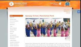 
							         Apeejay School, Panchsheel Park - Apeejay Education Society								  
							    