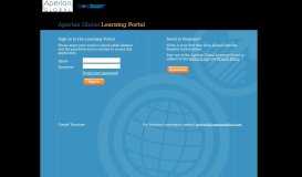 
							         Aperian Global Learning Portal								  
							    